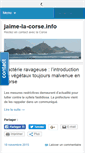 Mobile Screenshot of jaime-la-corse.info
